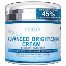 OEM ODM Advanced Whitening Brightening Skin Cream for Face & Body